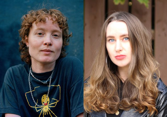 Author photos of Brodie Crellin and Susannah Dickey