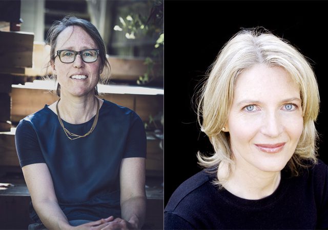 Author photos of Elizabeth Finkel & Caitjan Gainty
