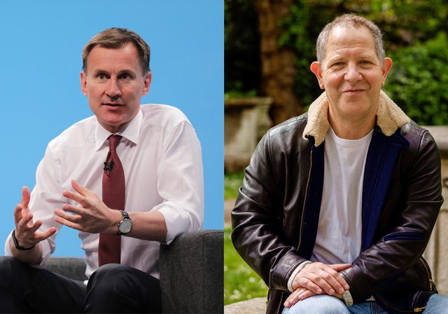 Author photos of Jeremy Hunt & John Kampfner