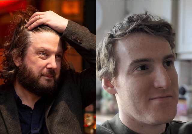Author photos of Patrick Freyne & Séamas O'Reilly