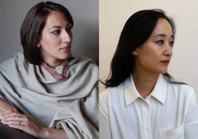 Author photos of Saima Mir & Catherine Cho