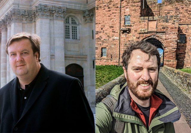 Author photos of Andrew Hussey & Richard Collett
