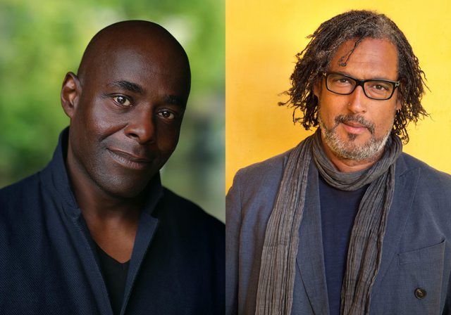Author photos of Paterson Joseph & David Olusoga