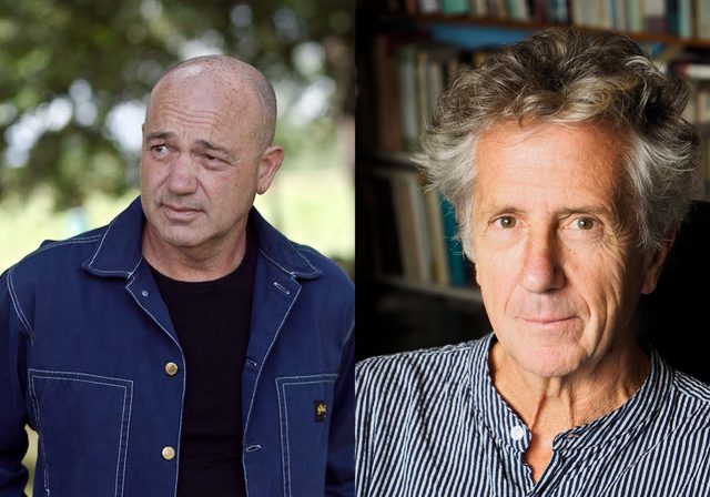 Author photos of Howard Cunnell & Blake Morrison