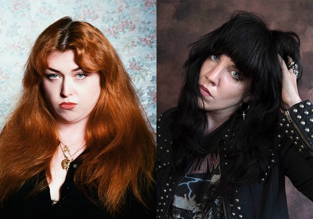 Author photos of Ione Gamble and Philippa Snow
