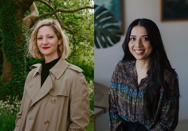 Author photos of Lauren Elkin & Astrid Jorgensen