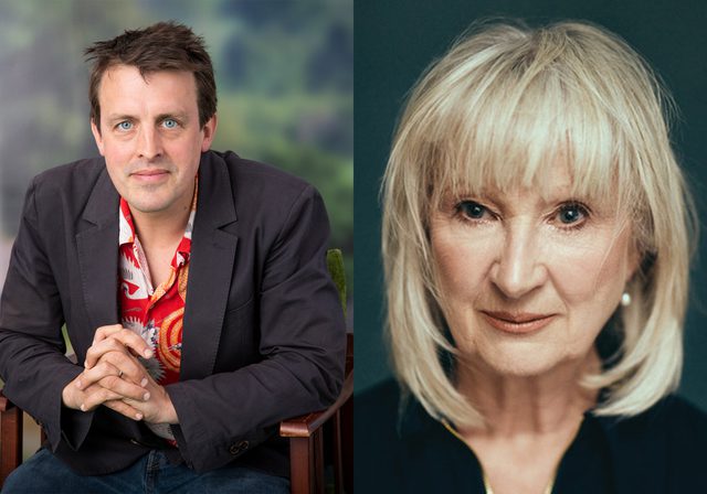 Author photos of Oliver Bullough & Caroline Knowles