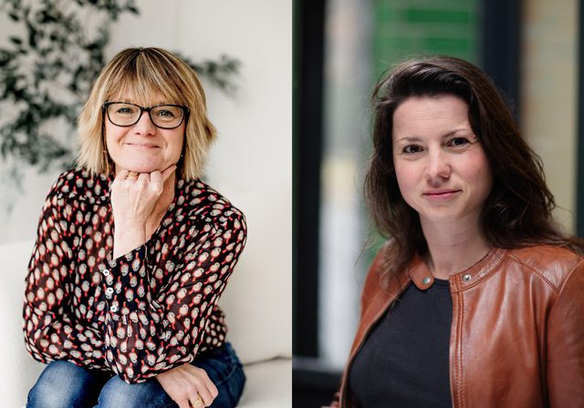 Author photos of Angharad Hampshire & Katja Hoyer