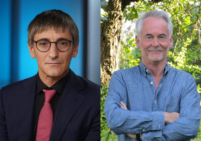 Author photos of Mikhail Fishman & Martin Sixsmith
