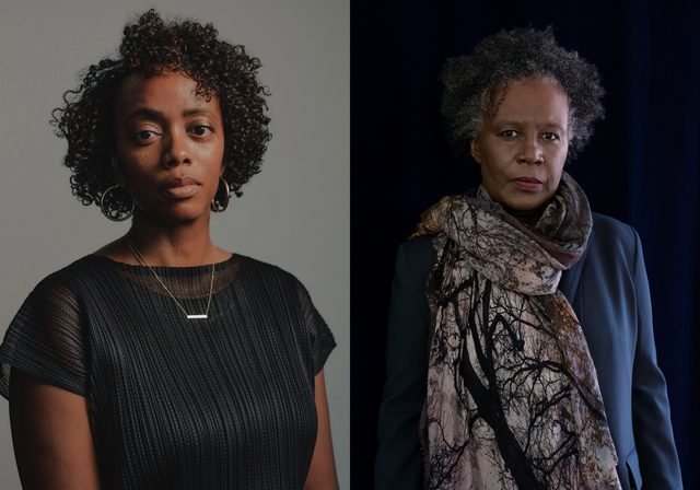 Author photos of Angela Flournoy & Claudia Rankine