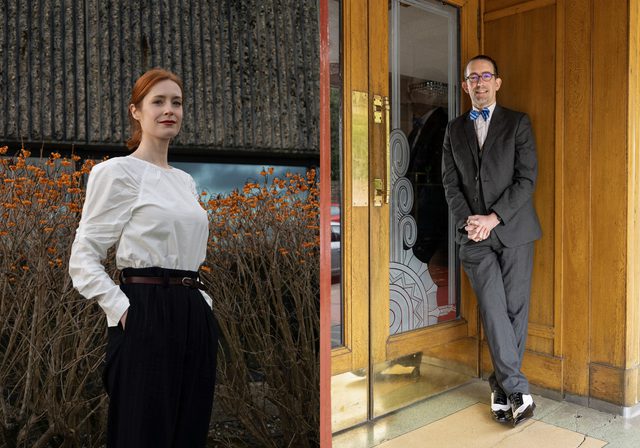 Author photos of Gabriella Bennett & Bruce Peter