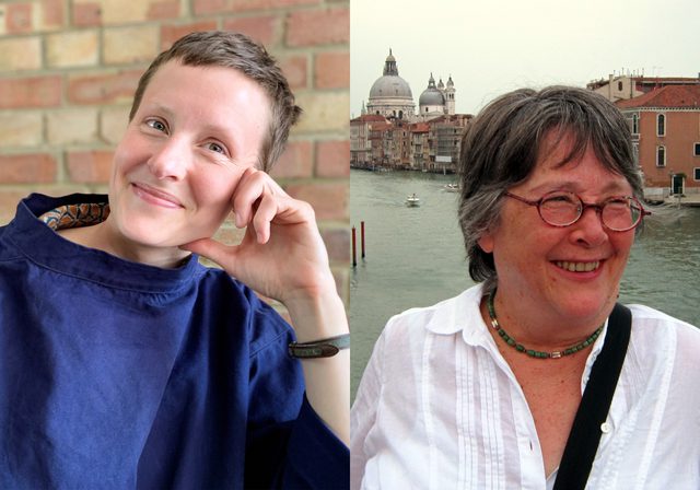 Author photos of Alex Hyde & Lisa Tuttle