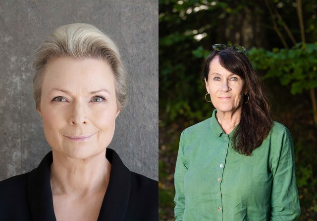 Author photos of Helle Helle & Vigdis Hjorth