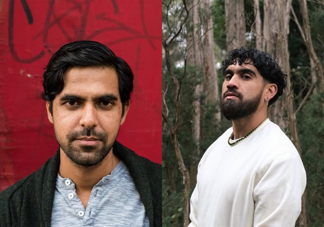 Author photos of Karan Mahajan & Omar Musa