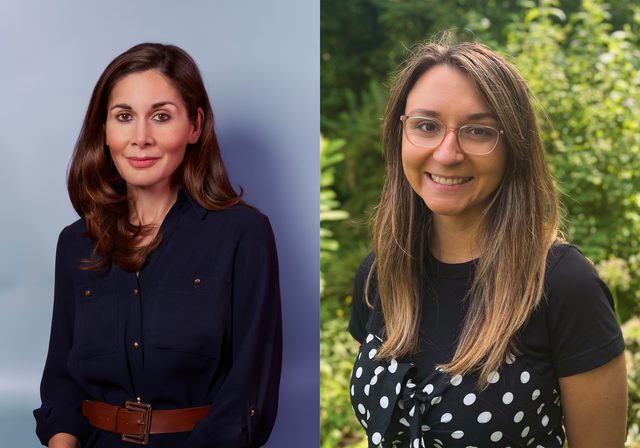 Author photos of Saira Hameed & Madeleine Pownall