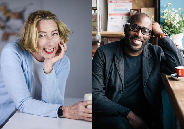 Author photos of Jenny Colgan & Mike Gayle