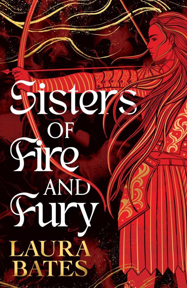 Book cover for Sisters of Fire and Fury by Laura Bates